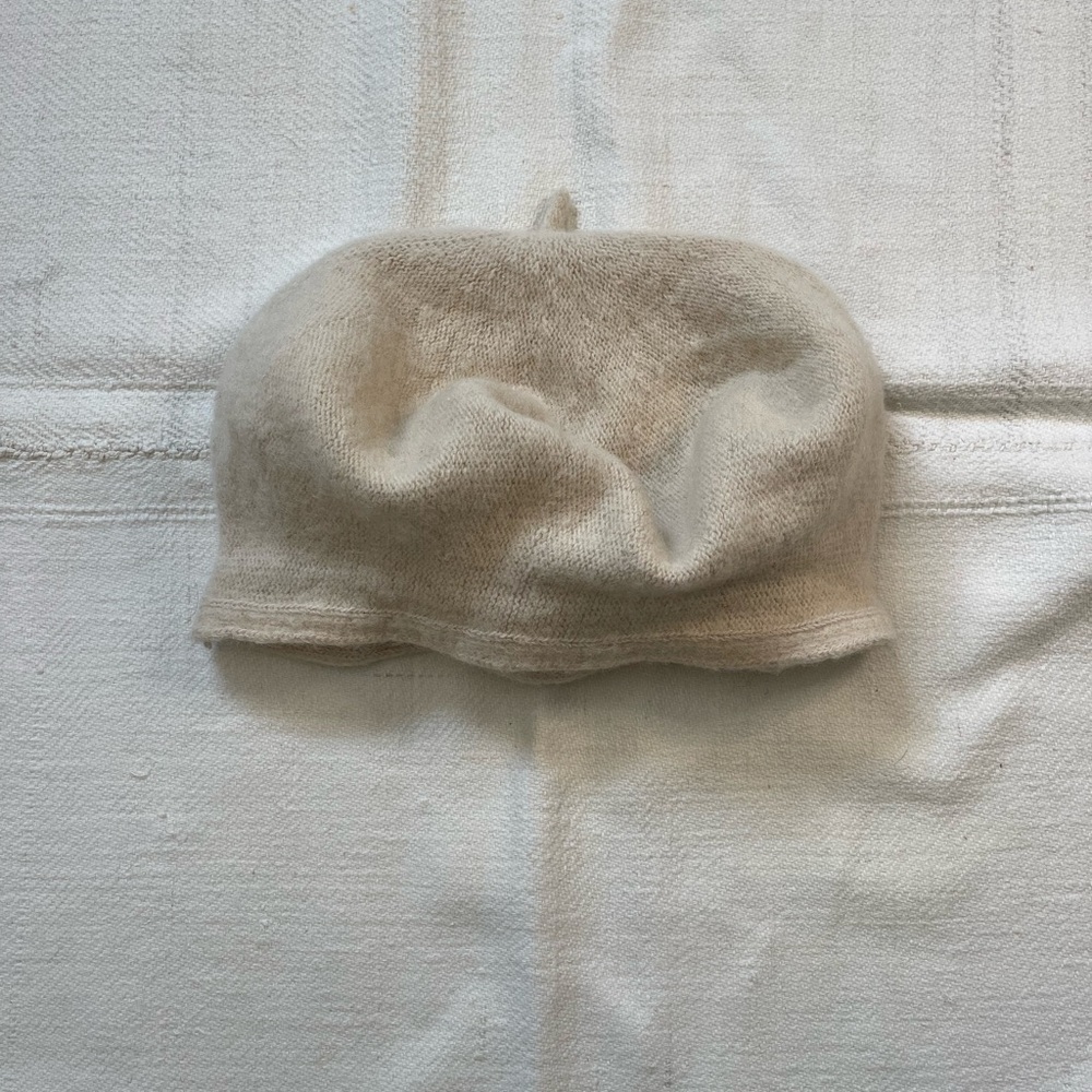 Elegant Cream Beret